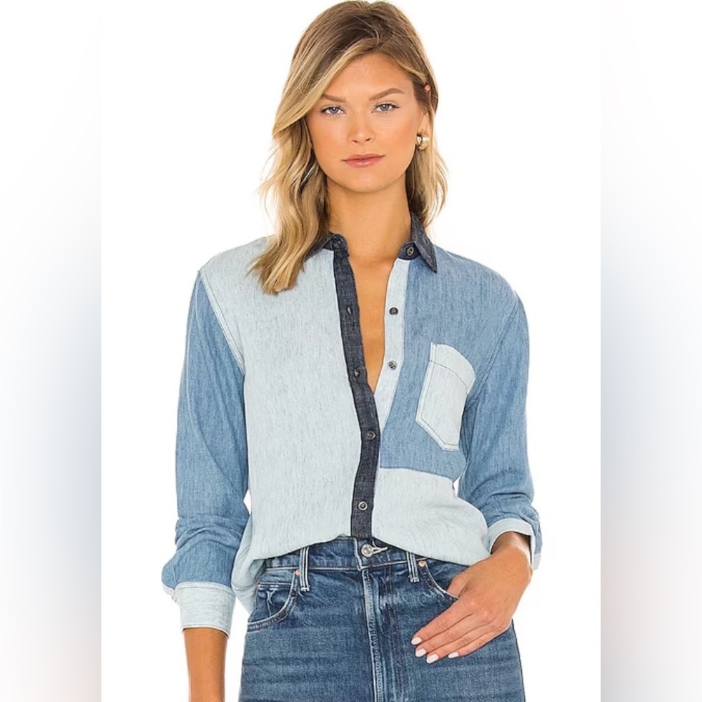 Ingrid top by rails patchwork xs (revolve)